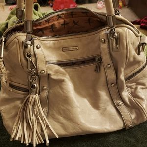 Rebecca Minkoff Cupid Satchel Leather Handba